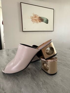 Statement mules -Coliac Stacy sandals- repair needed - price reduced.